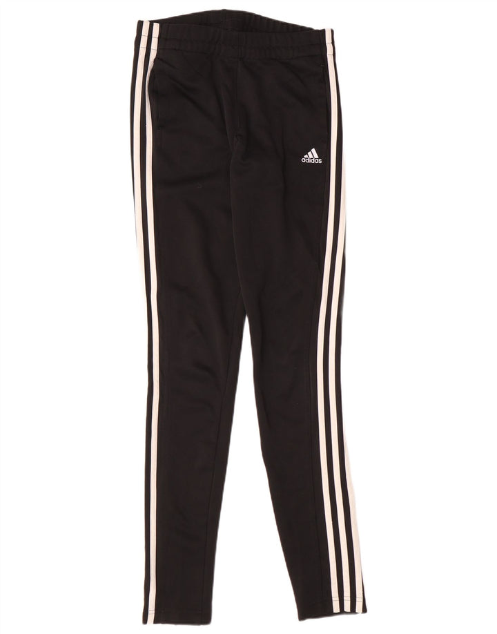 Pantaloni de trening Adidas Climalite pentru femei UK 4/6 XS poliester negru