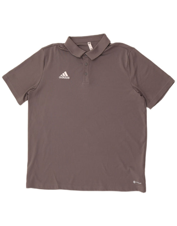 Tricou polo Adidas Aeroready pentru bărbați XL poliester gri