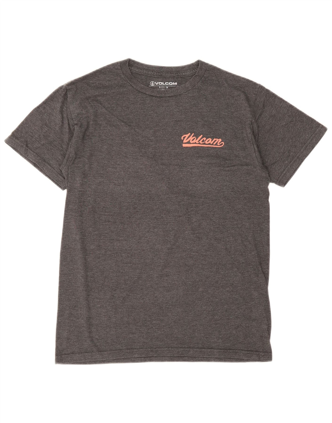 Tricou grafic pentru bărbați Volcom Top mic, gri, bumbac