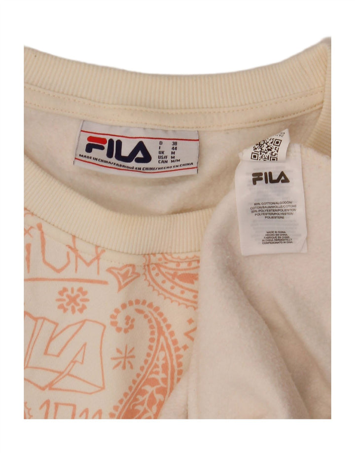 Trening complet supradimensionat pentru femei Fila UK 14 Medium Off White Paisley