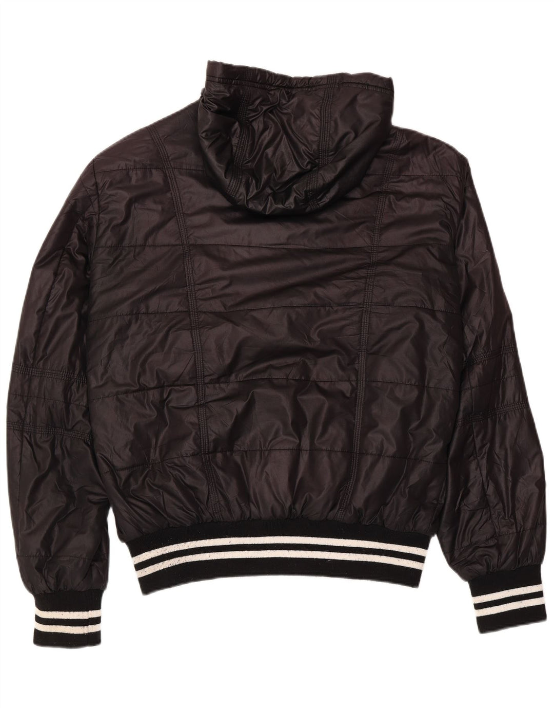 Jachetă căptușită cu glugă pentru bărbați Kappa UK 42 XL Poliester negru