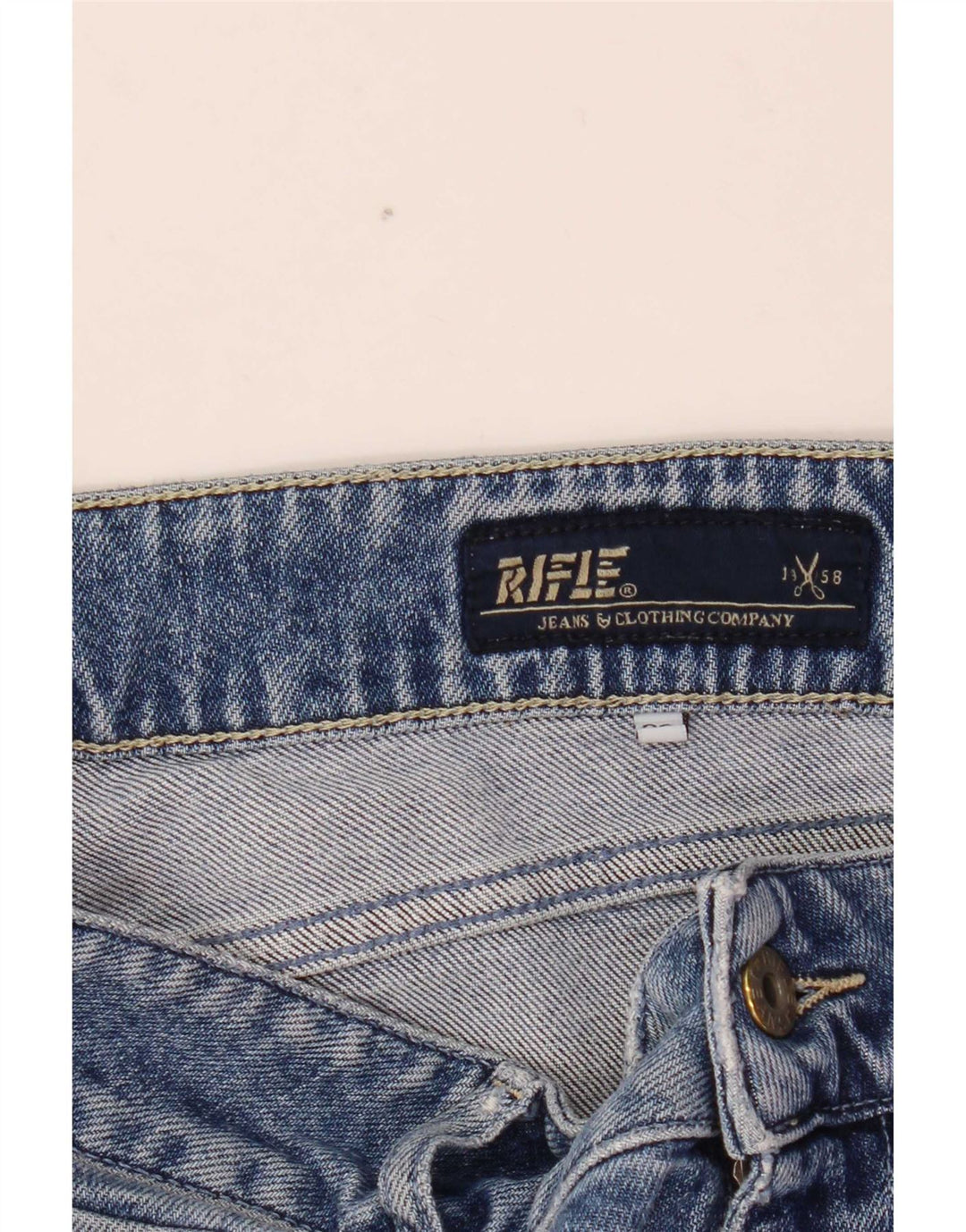 Blugi Rifle Bootcut pentru femei W28 L34 Bumbac albastru