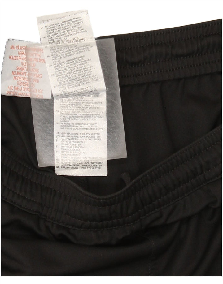 Pantaloni scurți sport adidas băieți 15-16 ani poliester negru