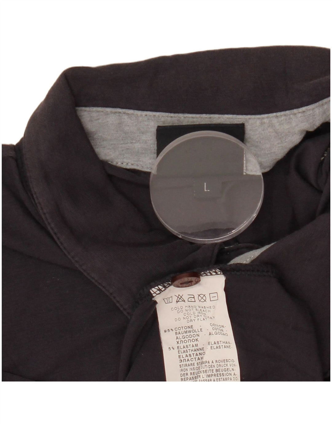 TRUSSARDI JEANS Tricou polo pentru bărbați, mare, albastru bleumarin, bumbac