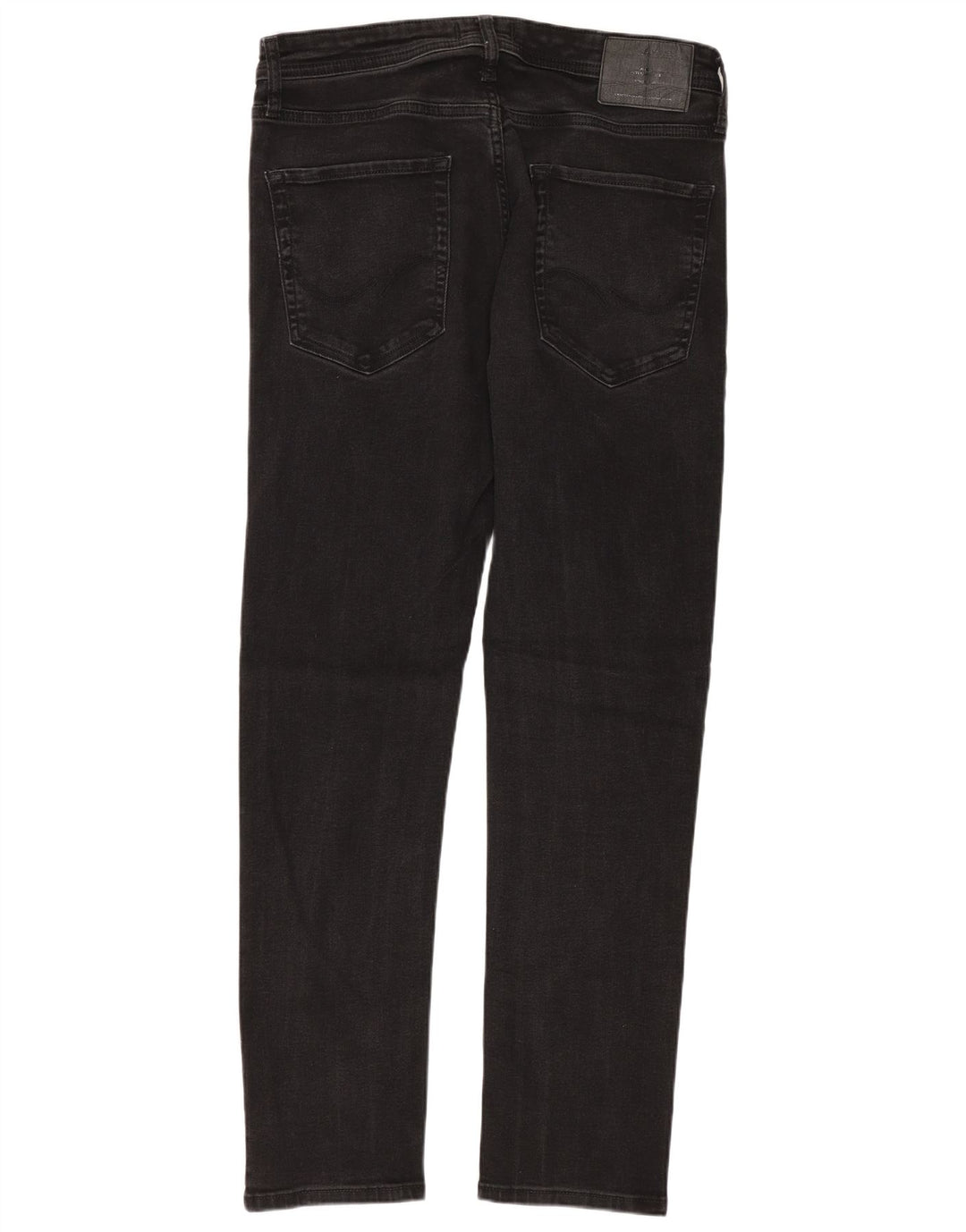 Blugi slim pentru bărbați Jack & Jones W32 L32 bumbac negru
