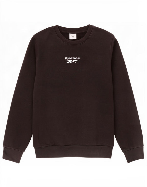 Pulover supradimensionat pentru femei Reebok UK 20/22 XL bumbac negru