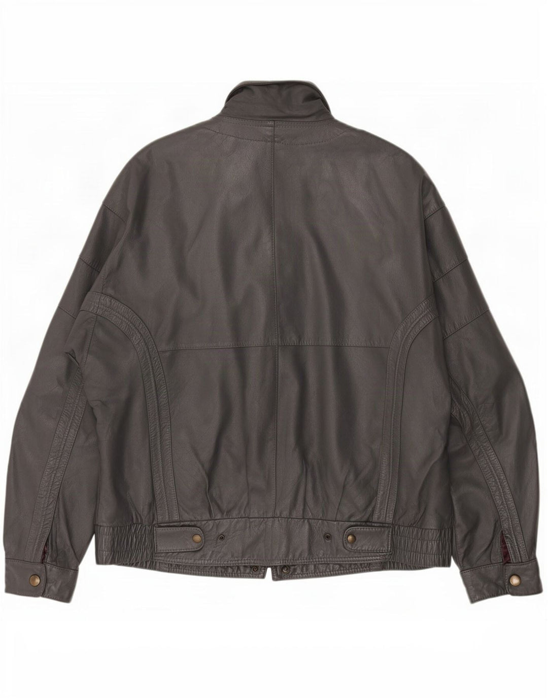 Geacă de piele vintage pentru bărbați IT 50 Large Black