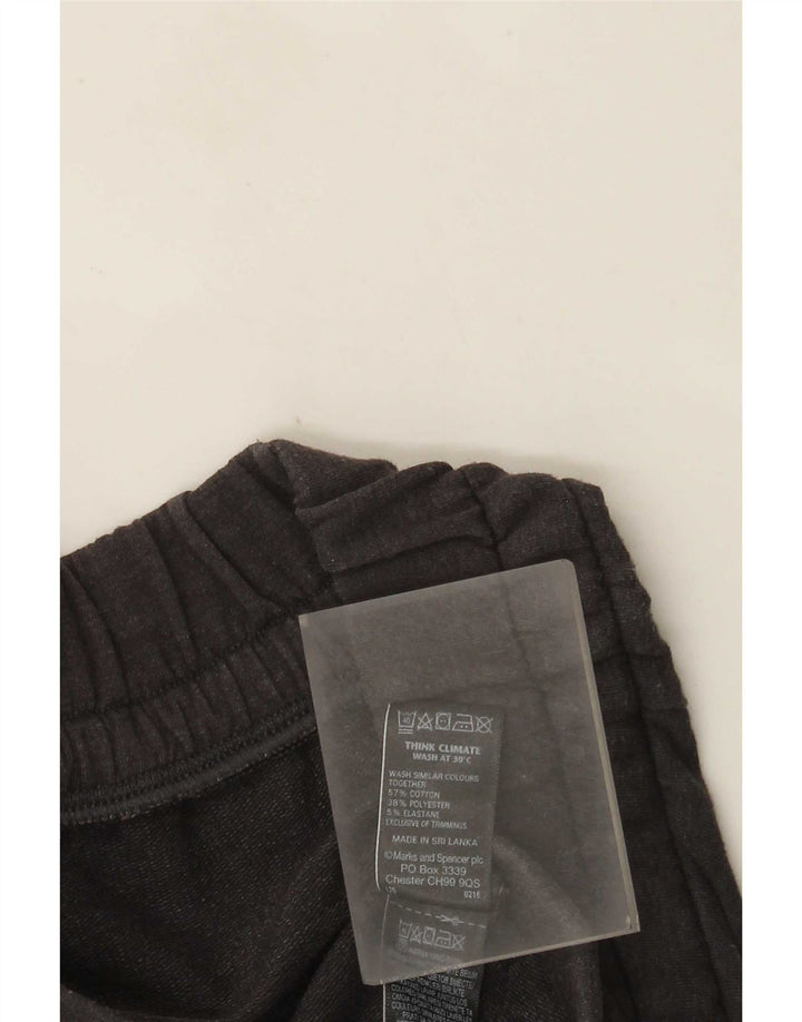 Pantaloni de trening pentru femei Marks & Spencer UK 12, bumbac gri mediu
