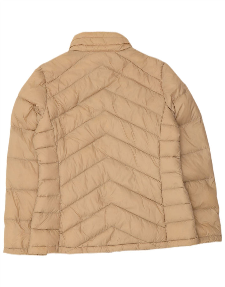 Jachetă căptușită pentru femei Calvin Klein UK 14 Medium Bej Nylon