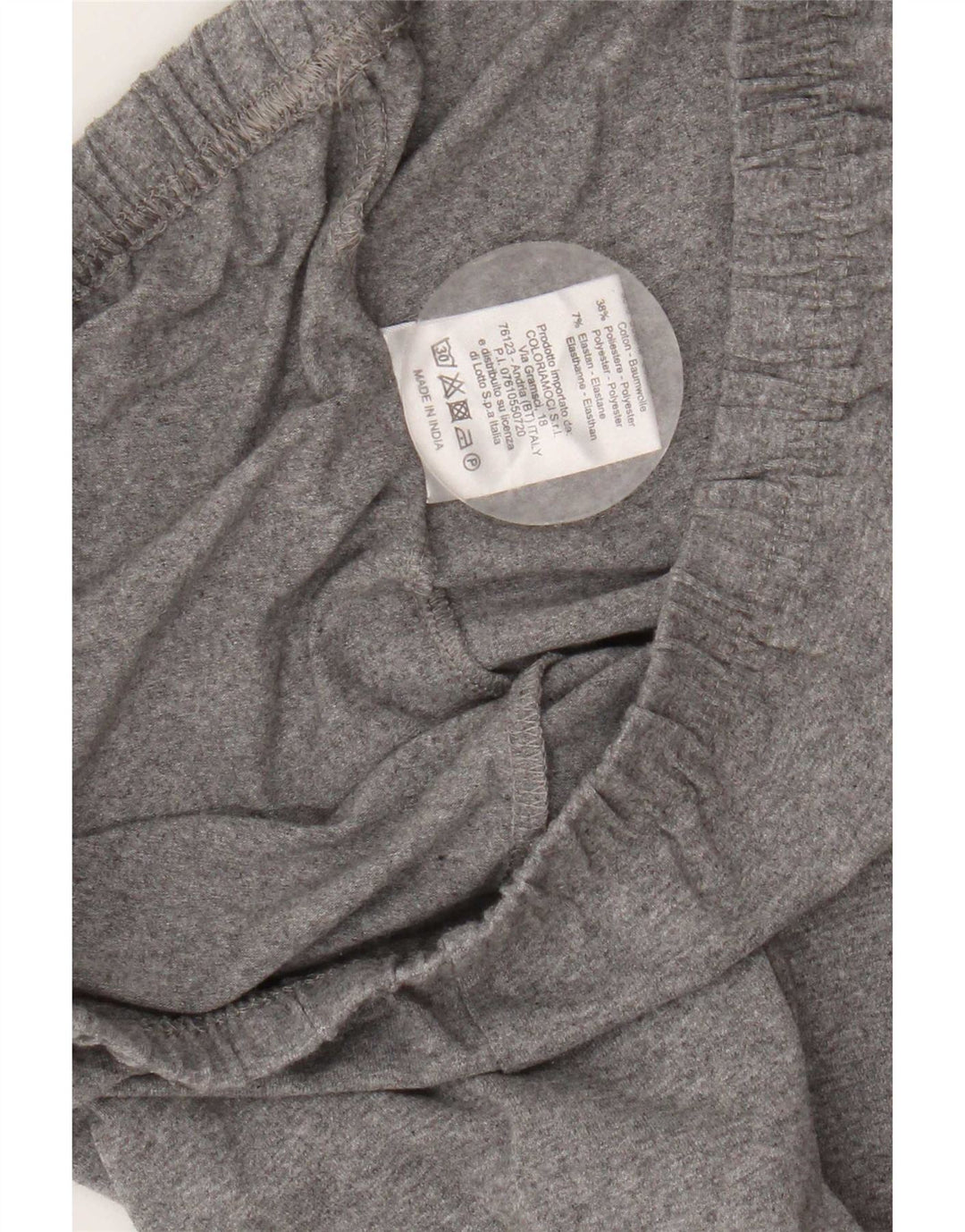 Leggings grafic pentru femei Lotto UK 12 bumbac gri mediu