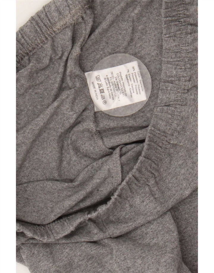 Leggings grafic pentru femei Lotto UK 12 bumbac gri mediu
