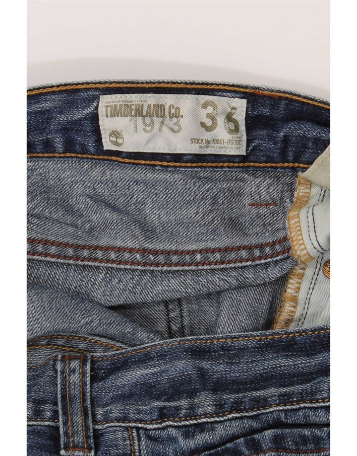 Blugi drepti pentru bărbați Timberland W36 L32 Bumbac albastru
