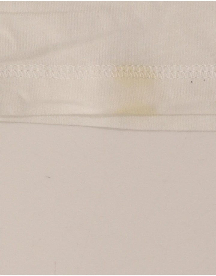 Tricou polo CHAMPION Heritage Fit pentru femei UK 12 Medium White