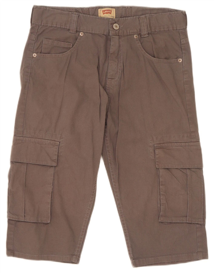 Levi's Bermuda Cargo pentru baieti 15-16 ani W28 bumbac gri