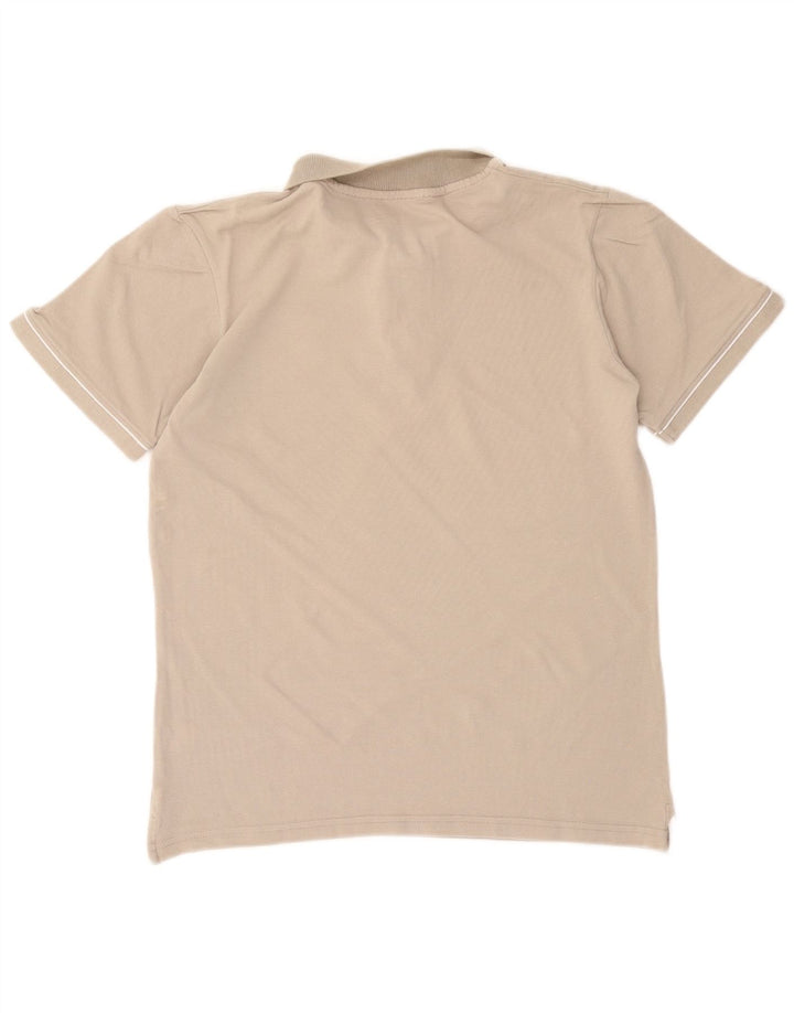 Tricou polo Avirex pentru femei UK 12, bumbac gri mediu