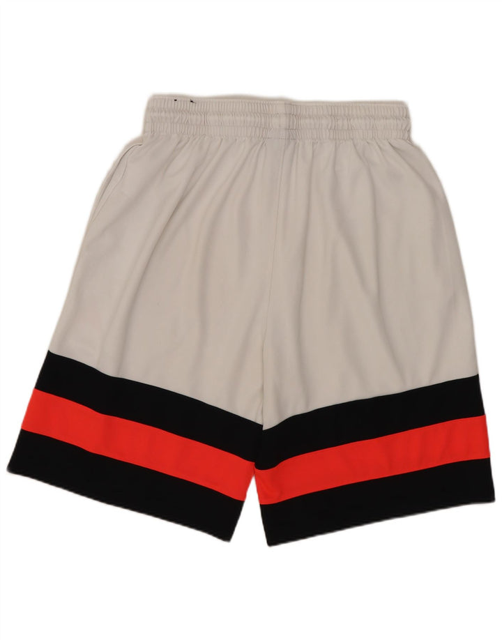 Pantaloni scurți sport Jordan pentru bărbați, alb mediu, poliester color bloc