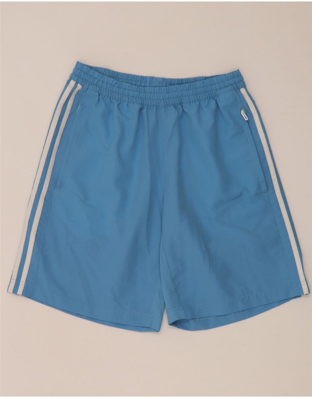 Pantaloni scurți sport pentru bărbați Adidas Climacool, poliester albastru mediu