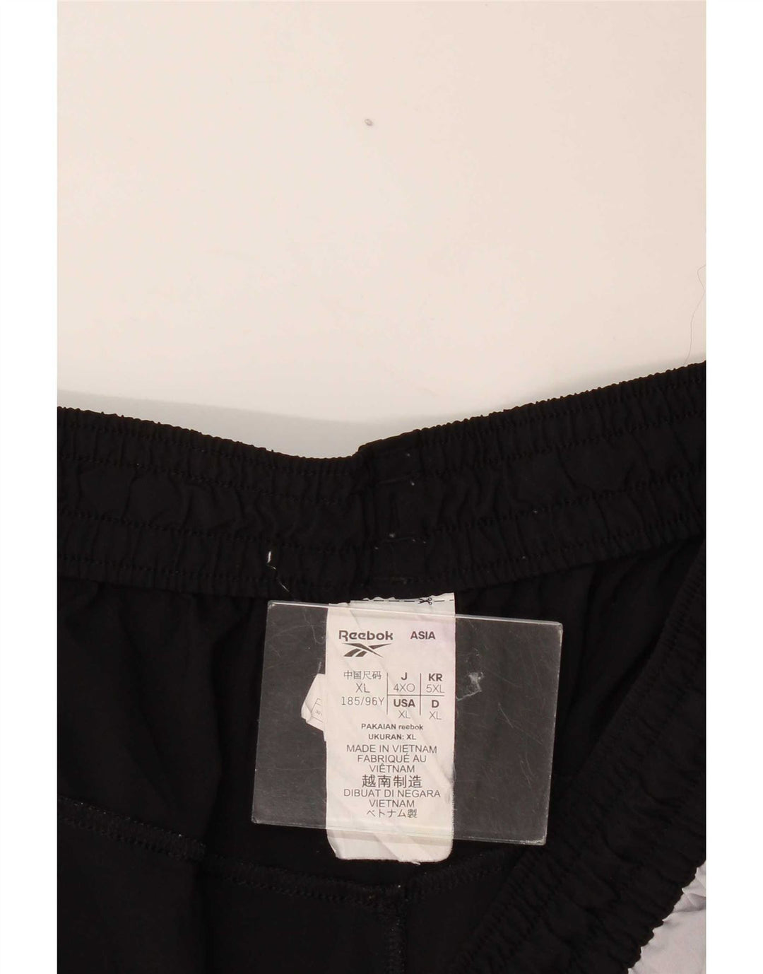 Pantaloni scurți sport grafic Reebok pentru bărbați XL, negru, poliester color bloc