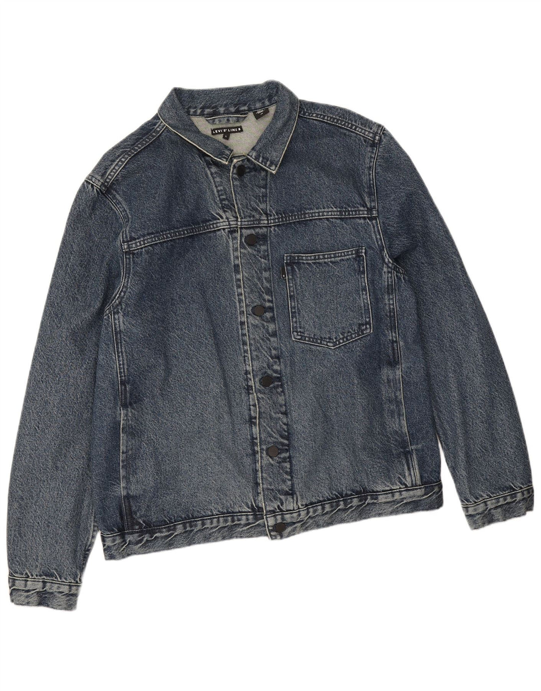 Jachetă de blugi pentru bărbați Levi's UK 40 mare din bumbac bleumarin