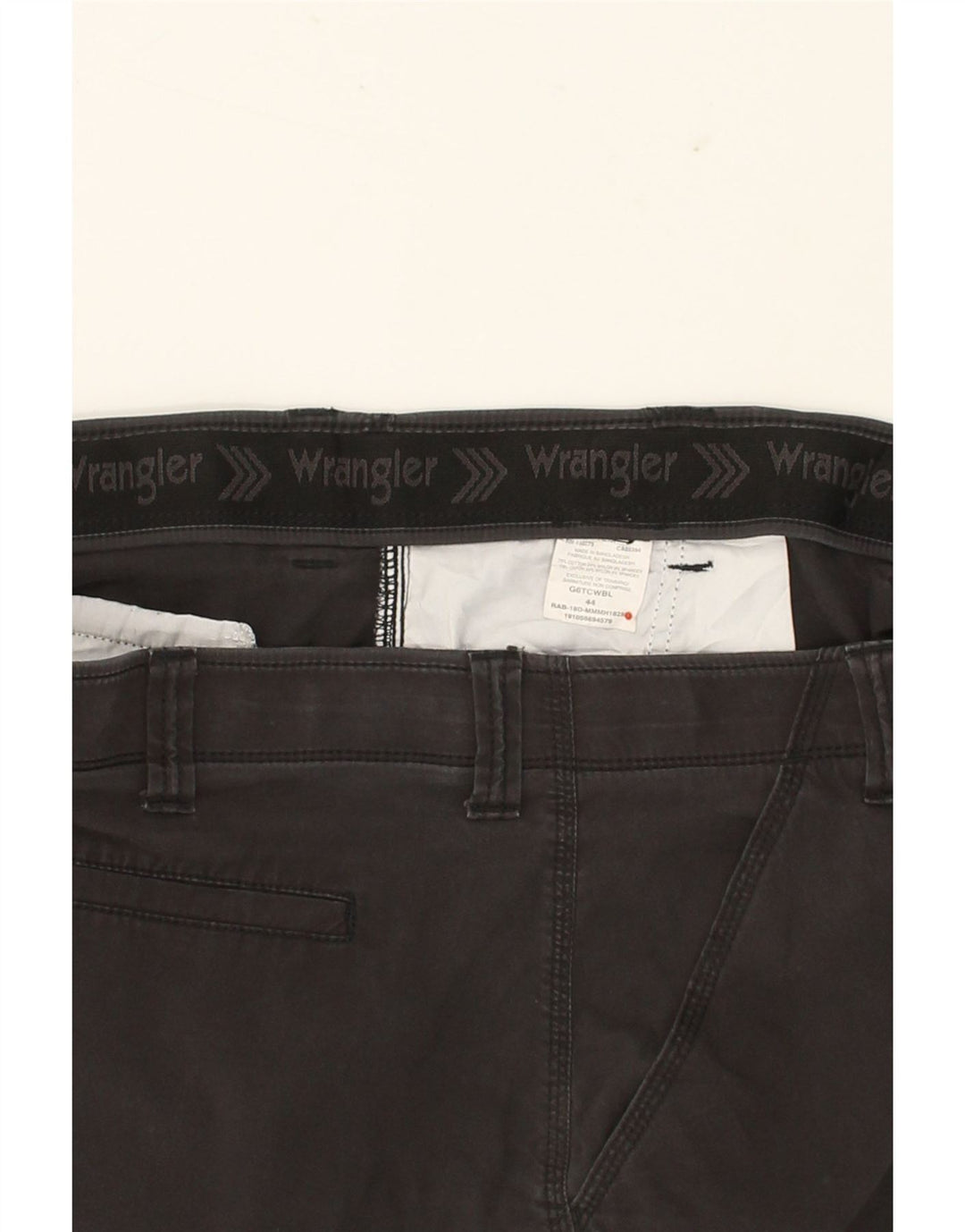 Pantaloni scurți cargo pentru bărbați WRANGLER W44 2XL bumbac gri