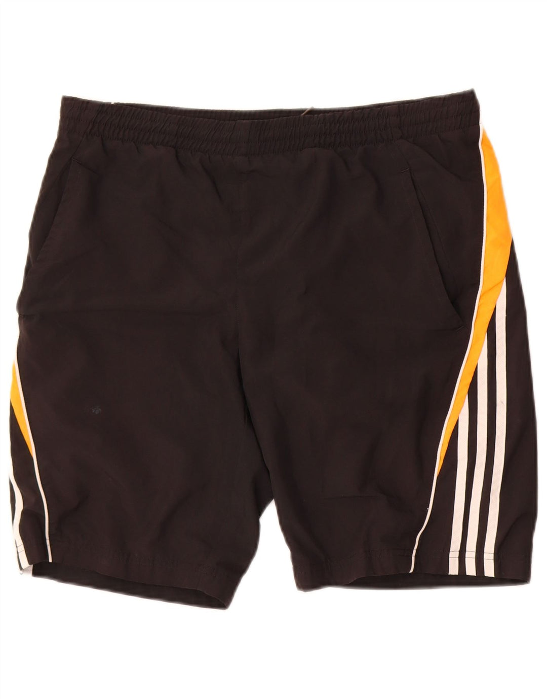 Pantaloni scurți sport Adidas pentru băieți 12-13 ani, negru, poliester