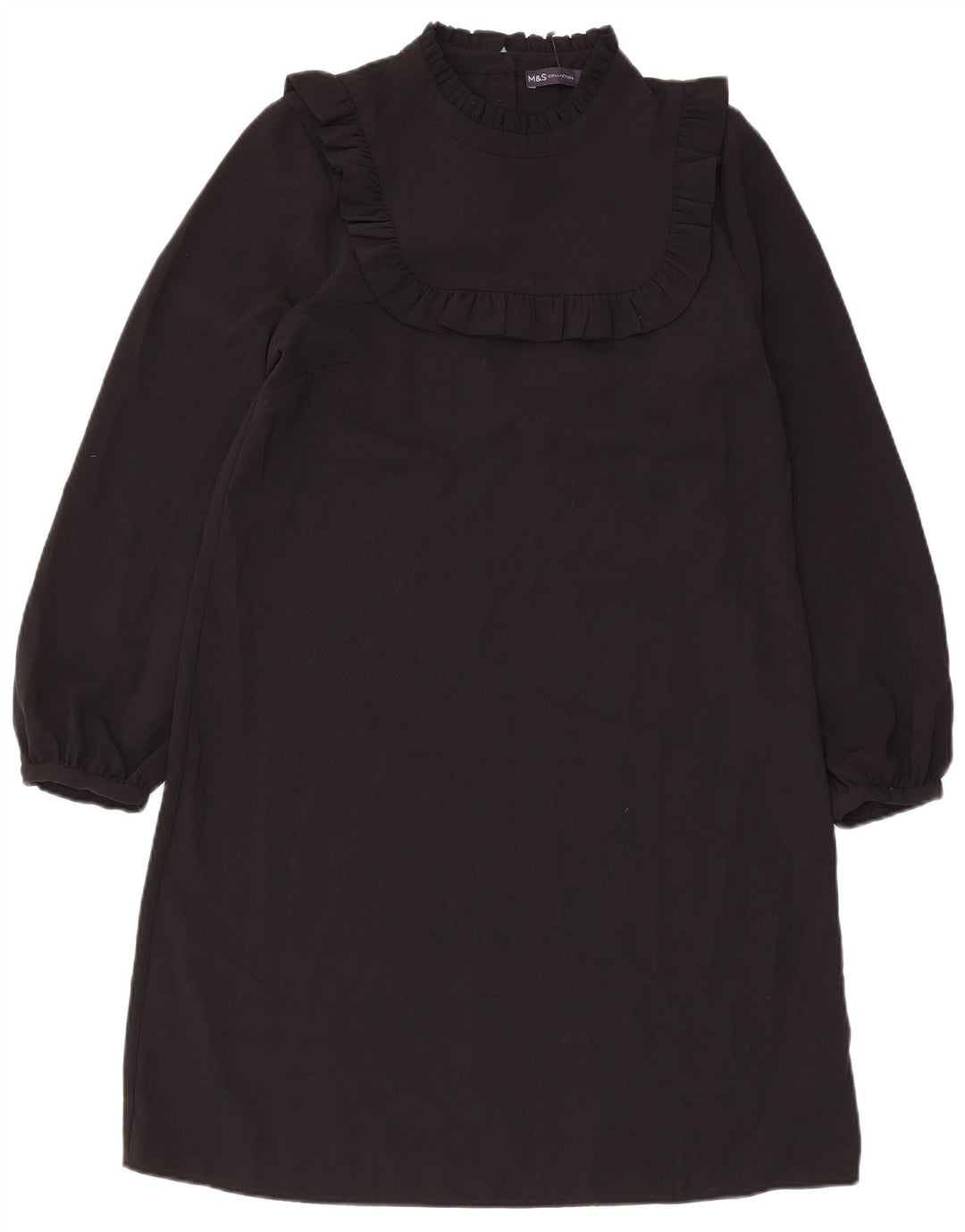 Rochie schimbătoare cu mânecă lungă pentru femei Marks & Spencer UK 12 Medium Black