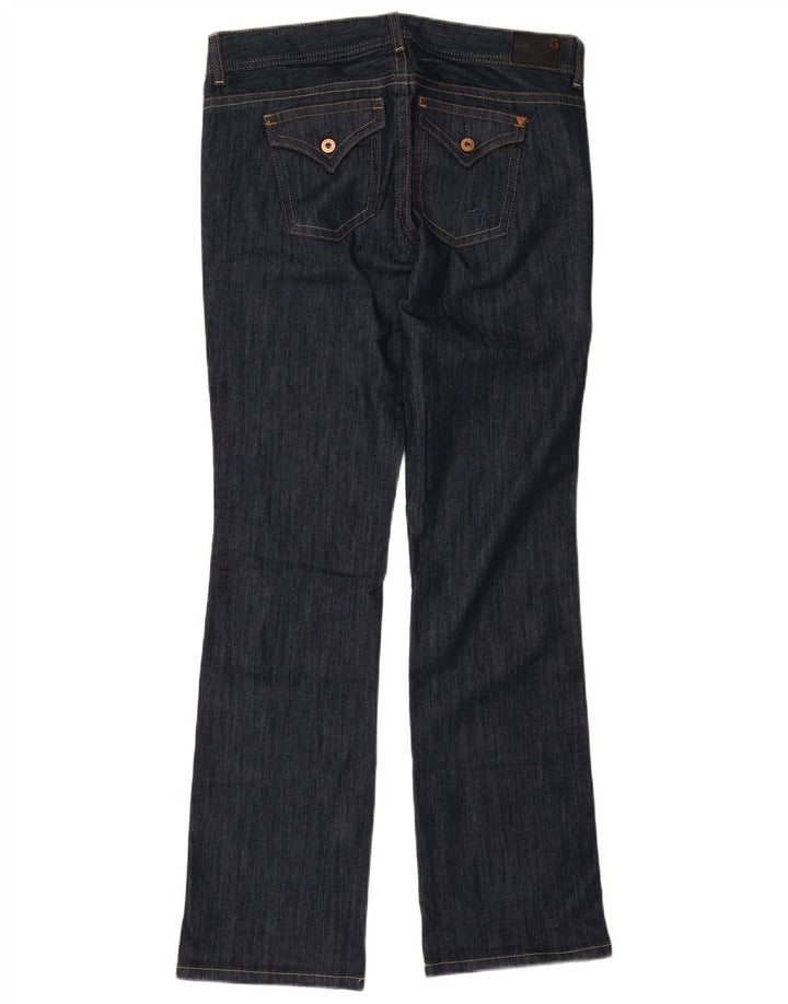 Blugi pentru femei Guess Bootcut W31 L34 Bumbac bleumarin