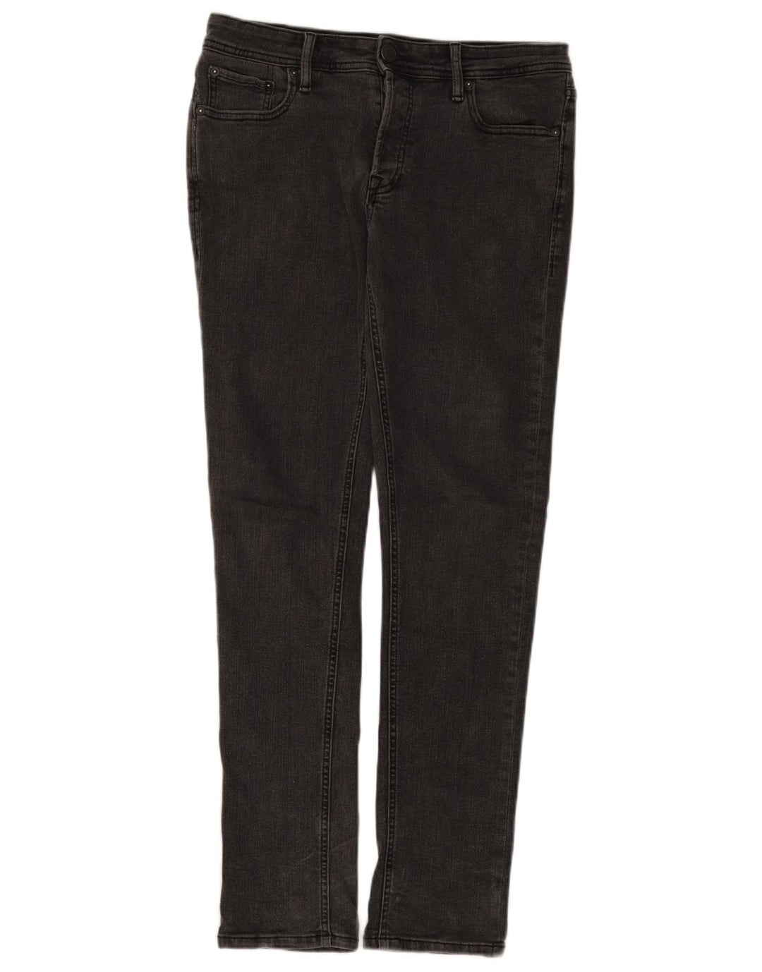 Blugi slim pentru bărbați Jack & Jones W31 L32 bumbac gri