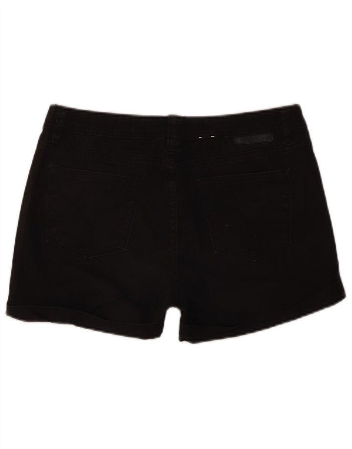 Pantaloni scurți din denim Calvin Klein pentru femei US 8 Medium W28 Bumbac negru