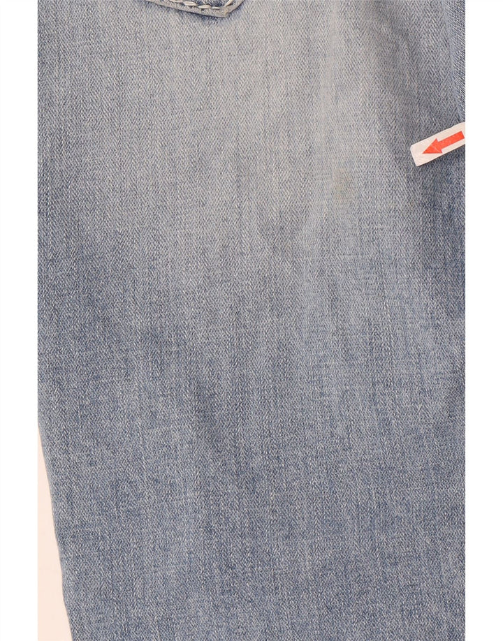 TRUE RELIGION Blugi subțiri pentru femei W30 L29 Bumbac albastru