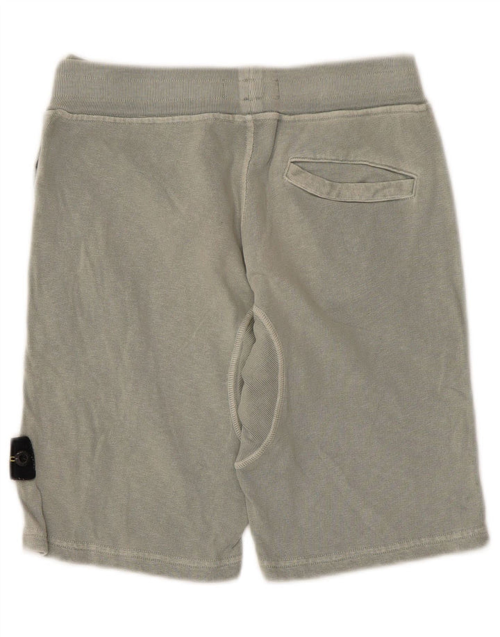 Stone Island Pantaloni scurti sport pentru baieti 9-10 ani bumbac gri