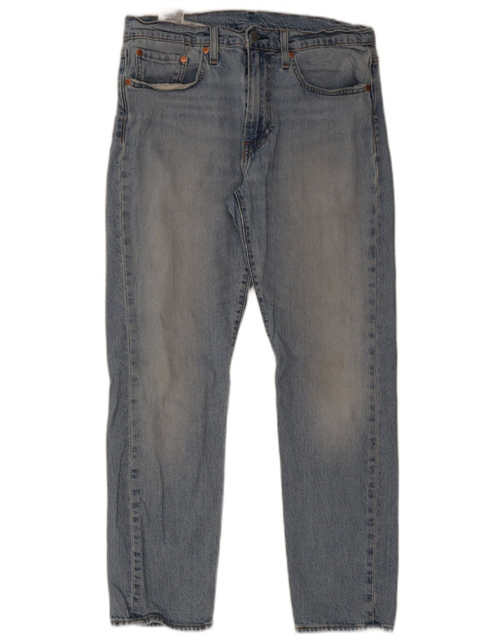 Blugi drepti pentru bărbați Levi's 502 W32 L30 Bumbac albastru