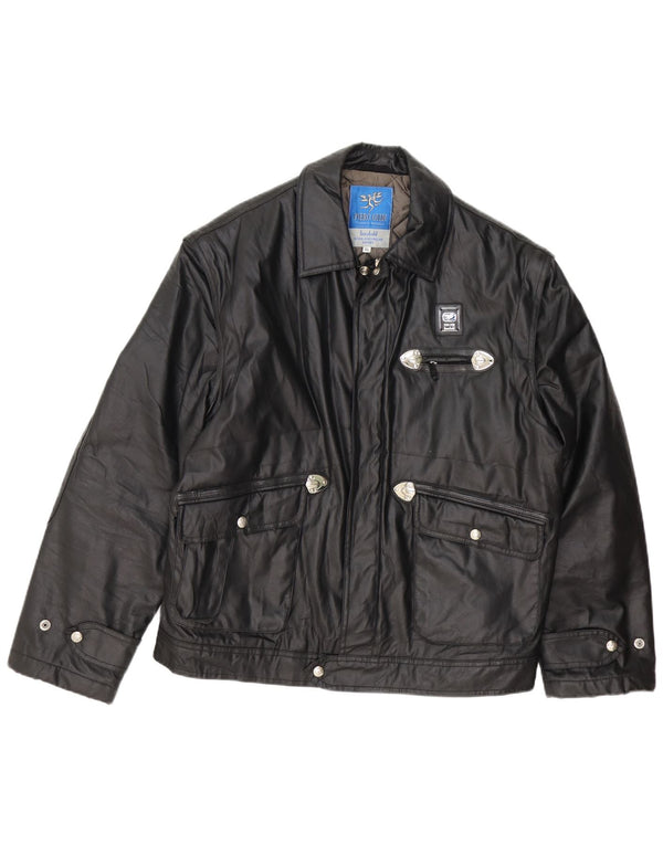 Piero Guidi Jachetă Utilitară pentru bărbați UK 42 XL Negru