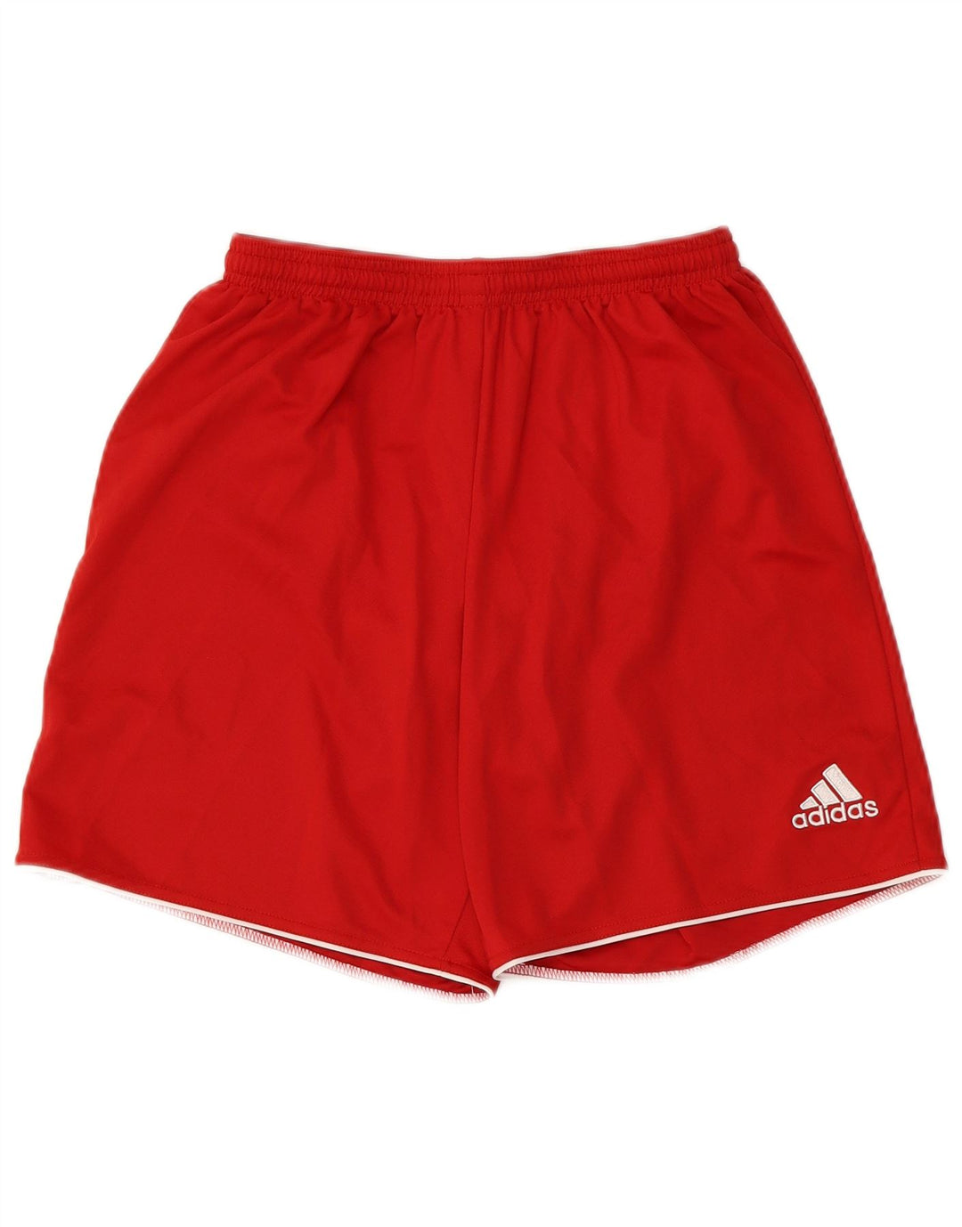 Pantaloni scurți sport ADIDAS pentru bărbați, poliester roșu mediu