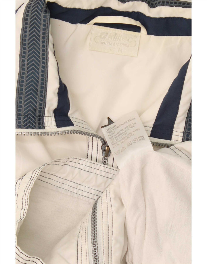 Killtec Gilet pentru bărbați UK 38 Medium White Striped Poliester