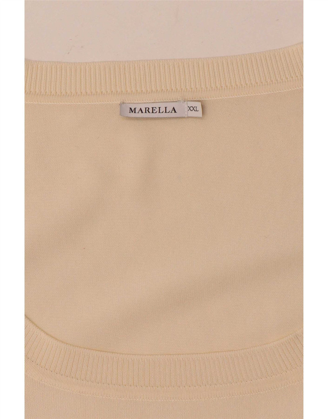 Marella pentru femei de top cu mâneci 3/4 UK 20 2XL alb