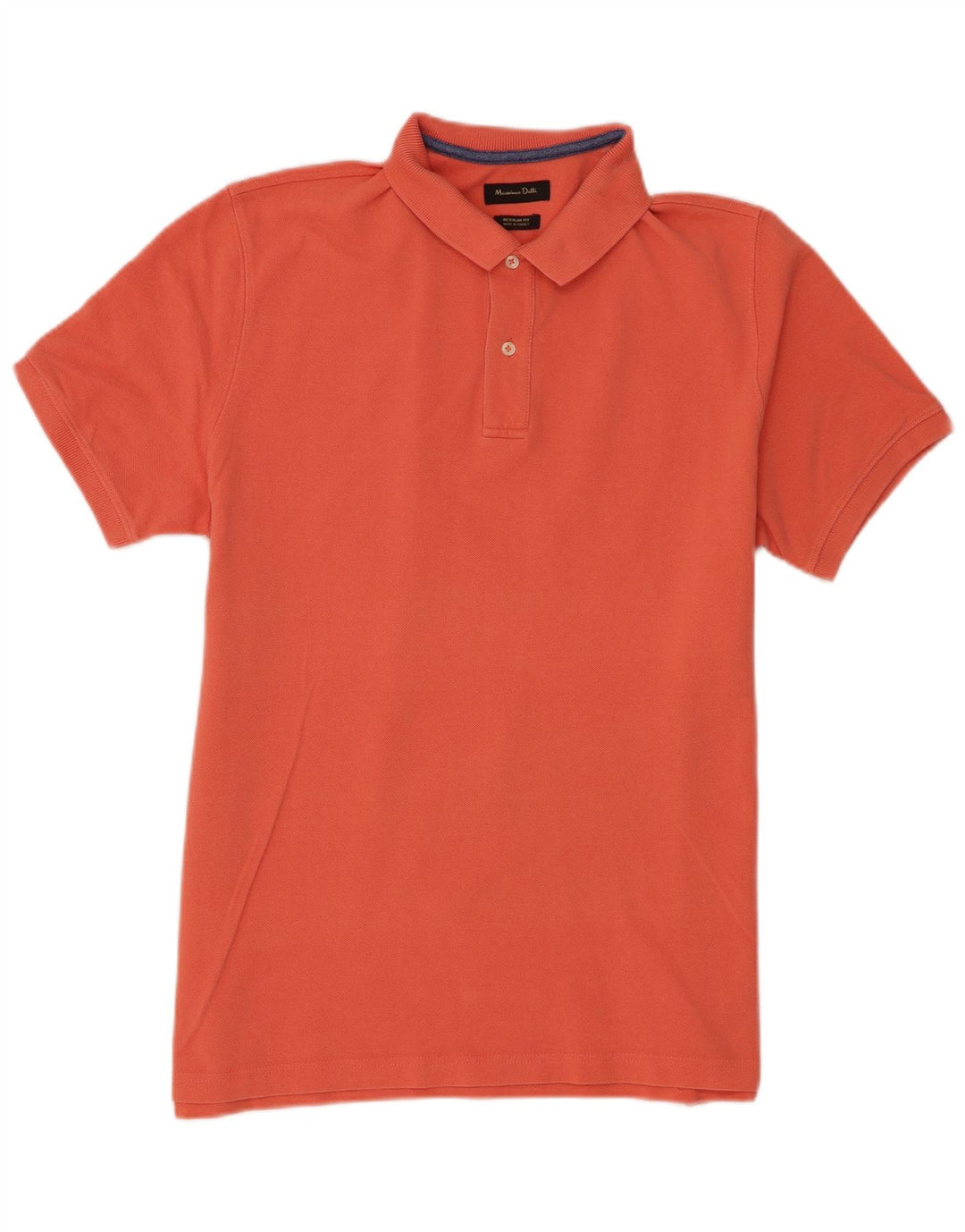 Cămașă polo Massimo Dutti pentru bărbați, cu formă regulată, XL portocaliu