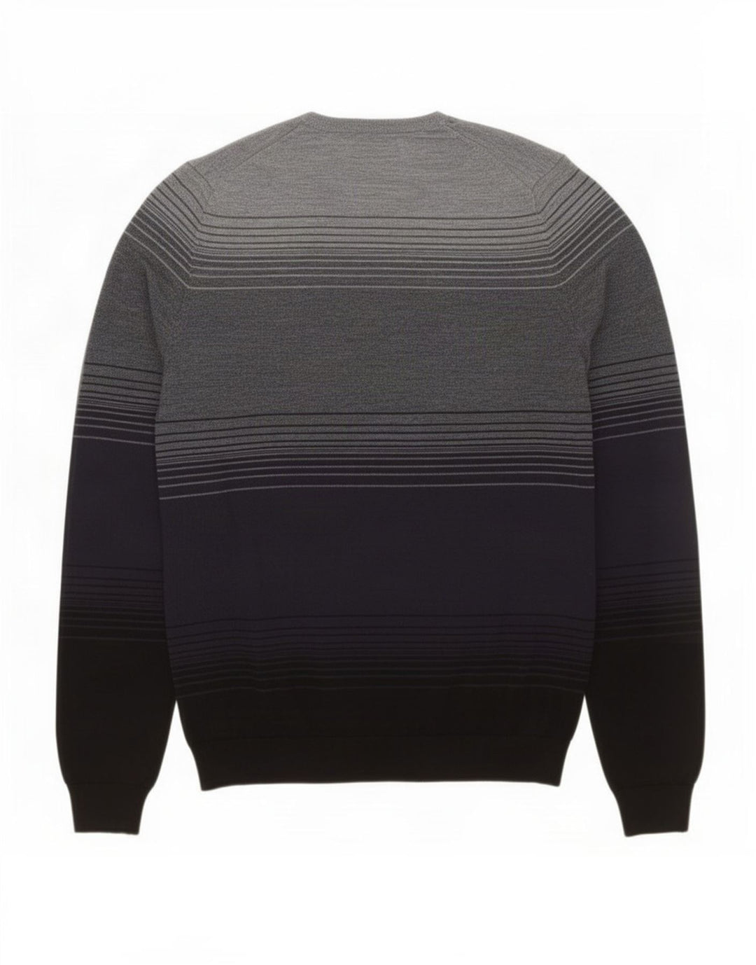 Pulover Marks & Spencer pentru bărbați, cu gât crew, color block, mediu bleumarin