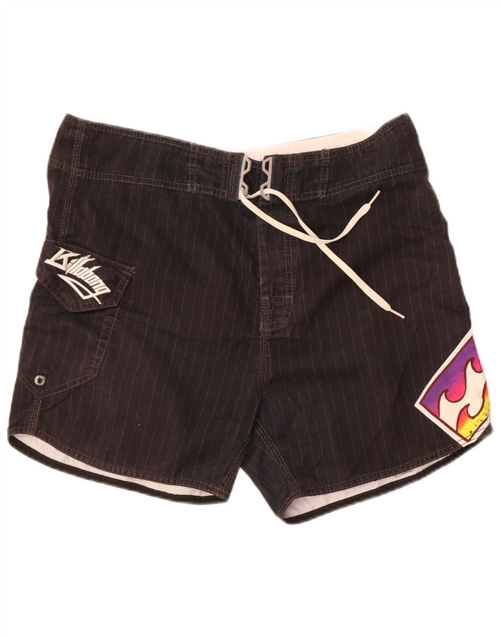 Pantaloni scurți de înot grafic pentru bărbați Billabong, mari, negru, poliester