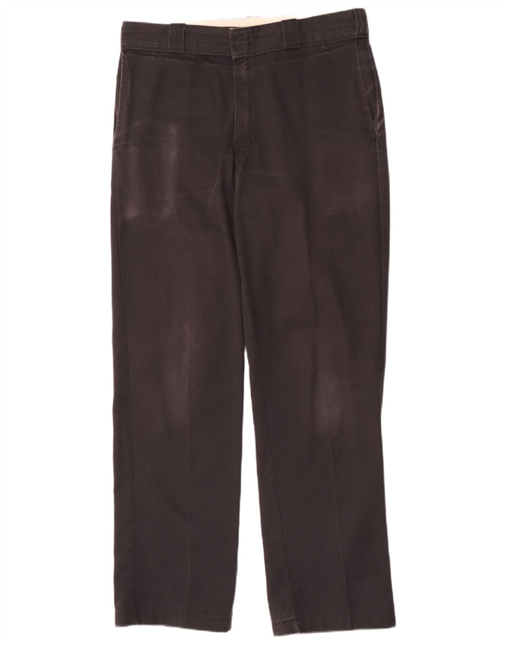 Pantaloni chino drepți pentru bărbați Dickies W32 L32 negri
