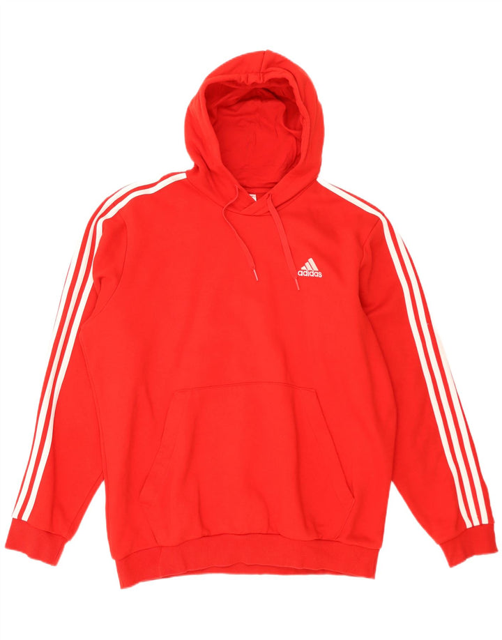 Pulover Adidas pentru bărbați XL poliester roșu