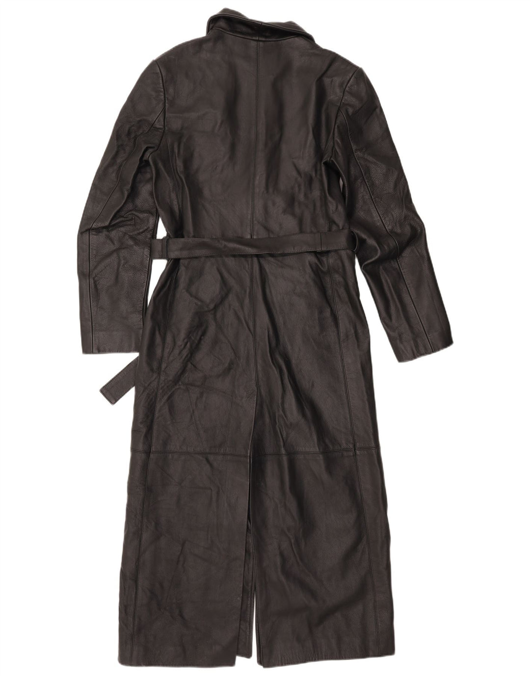 Palton de piele pentru femei VINTAGE UK 10 Mic Negru