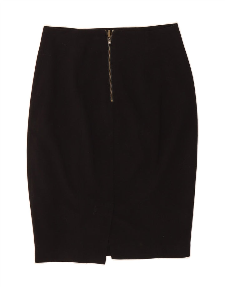MOSSIMO Womens Pencil Skirt US 4 Small W27  Black Polyester Vintage Mossimo and Second-Hand Mossimo from Messina Hembry 
