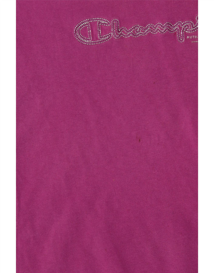 Tricou grafic CHAMPION pentru femei Top UK 12 Medium Pink