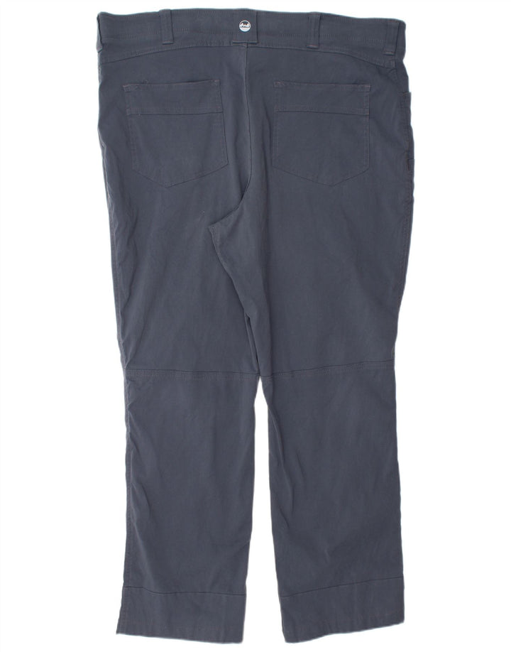 Pantaloni cargo drepți pentru bărbați WRANGLER L40 L29 bleumarin