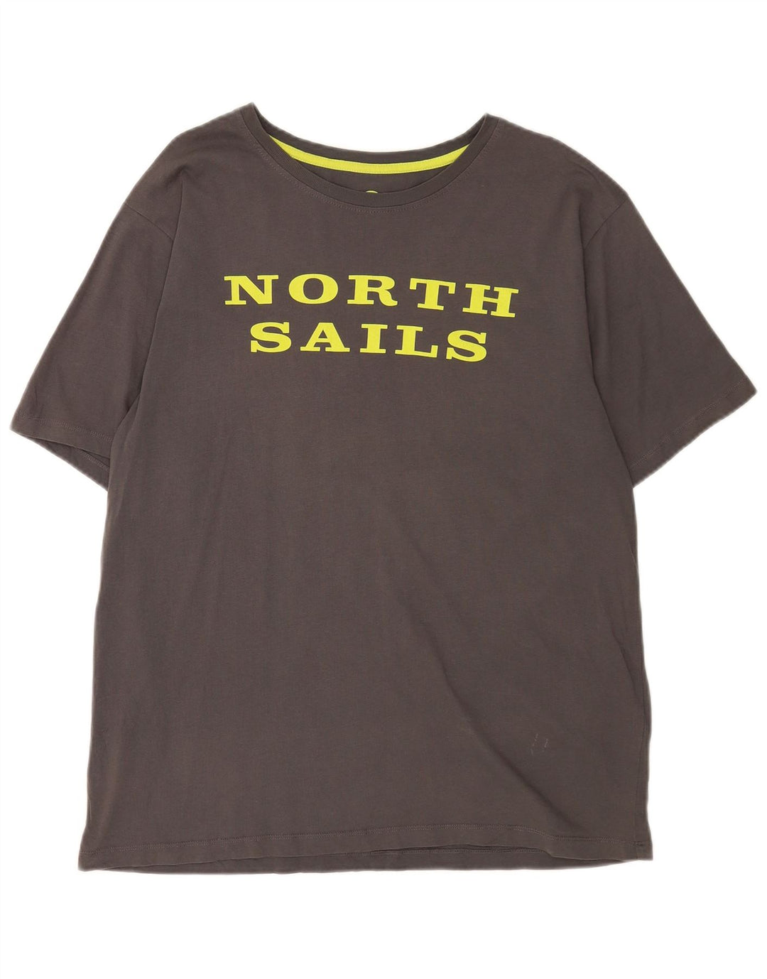 NORTH SAILS Tricou grafic pentru bărbați Top XL bumbac gri