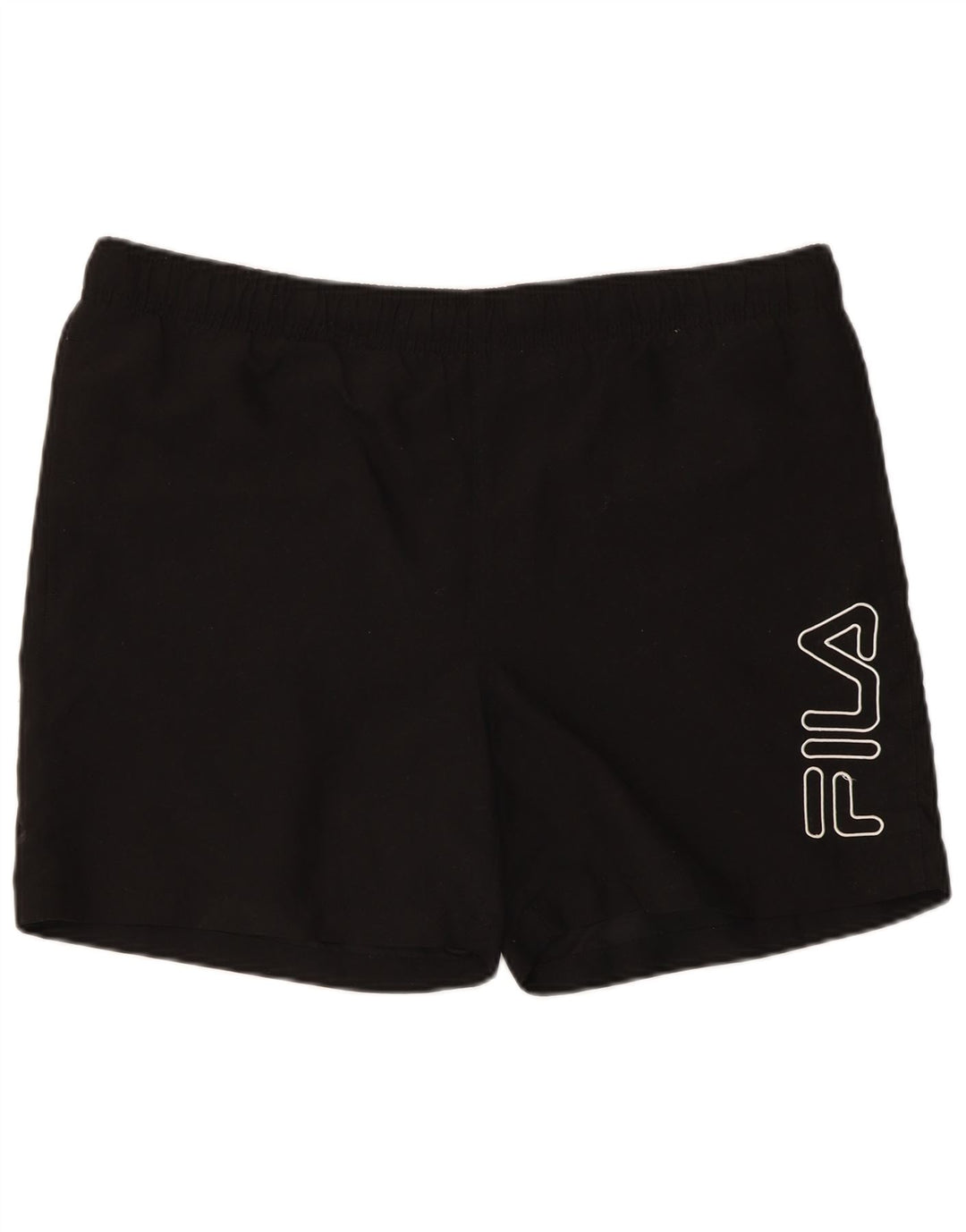 FILA Mens Graphic Sport Shorts Medium  Black Polyester