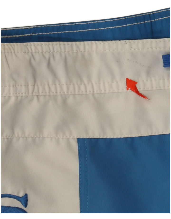 Sundek Pantaloni scurți de înot grafic pentru bărbați XL, albastru, poliester color bloc