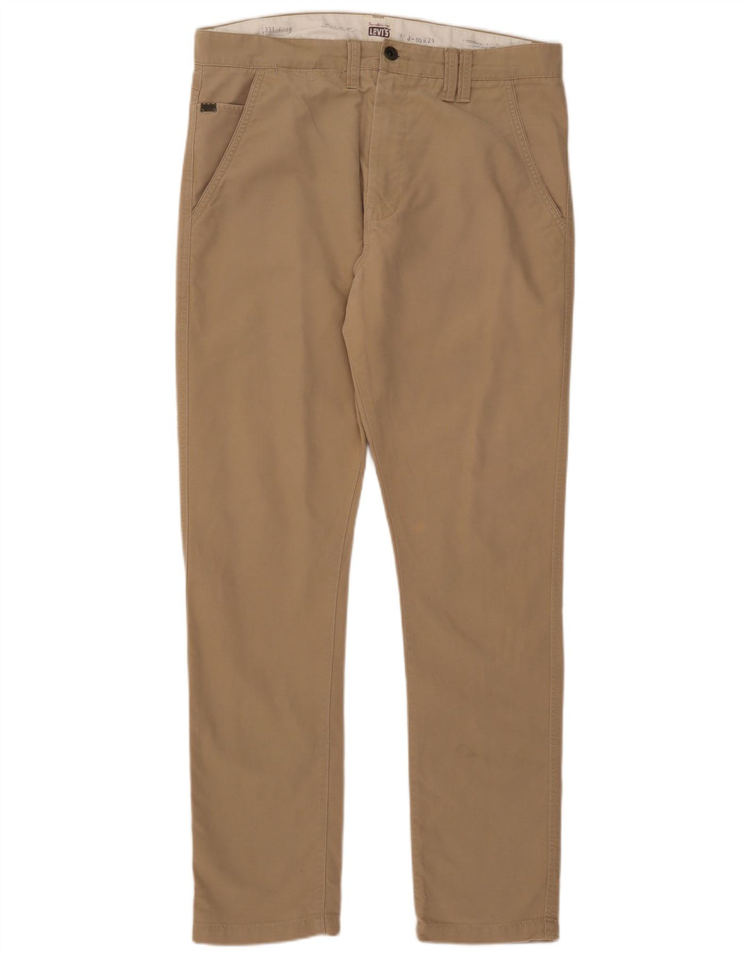 Pantaloni chino slim pentru bărbați Levi's L37 L33 bej