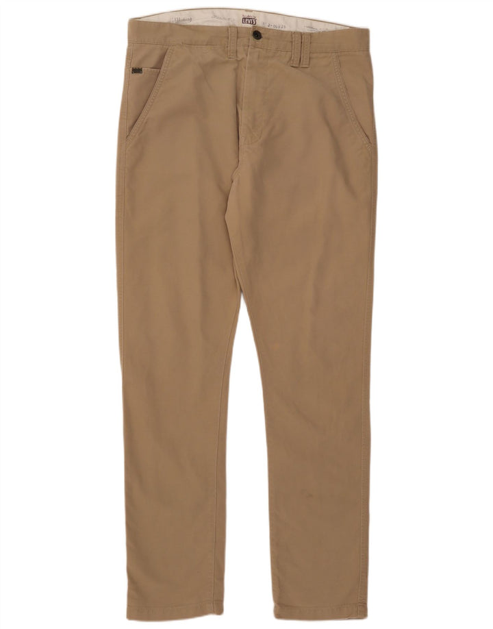 Pantaloni chino slim pentru bărbați Levi's L37 L33 bej